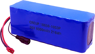36V lithium ion battery pack