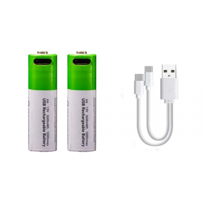 AA USB Lithium Ion Battery