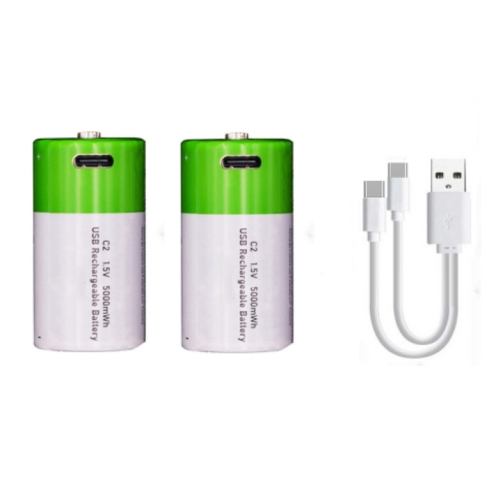 C Size USB Lithium Ion Battery
