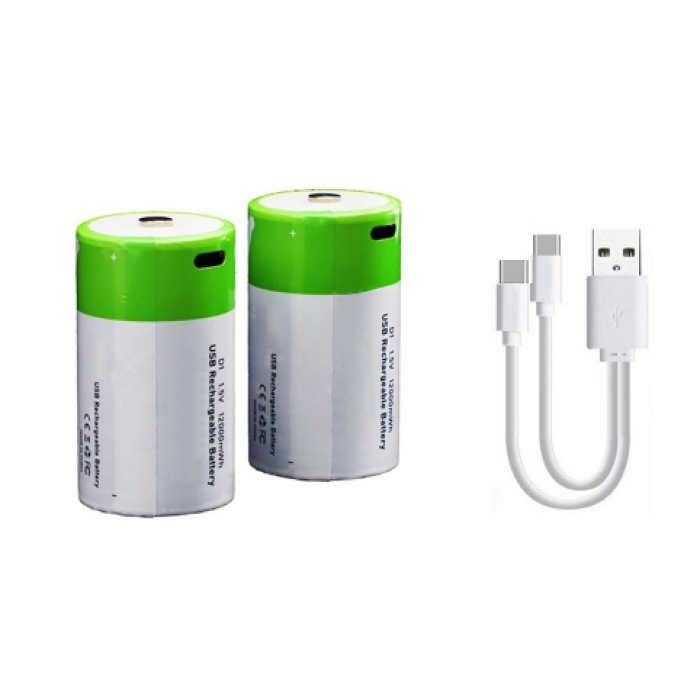 D Size USB Lithium Ion Battery