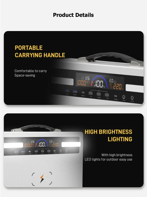 1000w ac dc portable power station 1000w ac dc portable power station