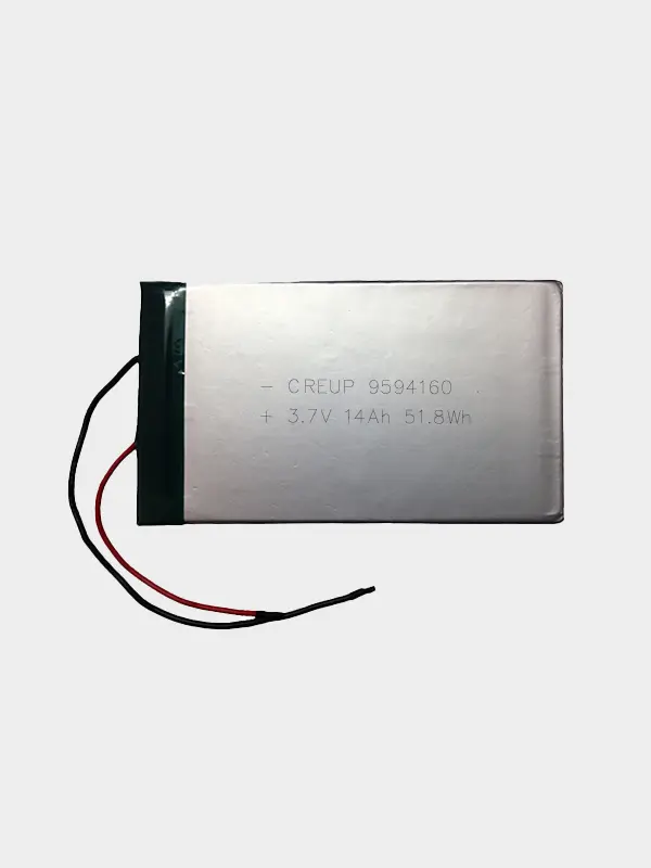 9594160 3.7V 14Ah 51.8Wh Lithium Polymer Battery