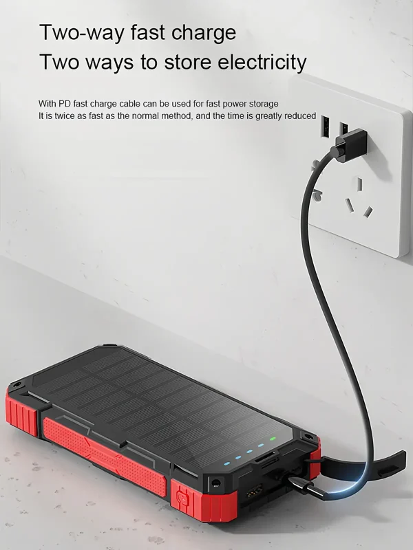 Solar power bank spb fc902 Solar power bank spb fc902
