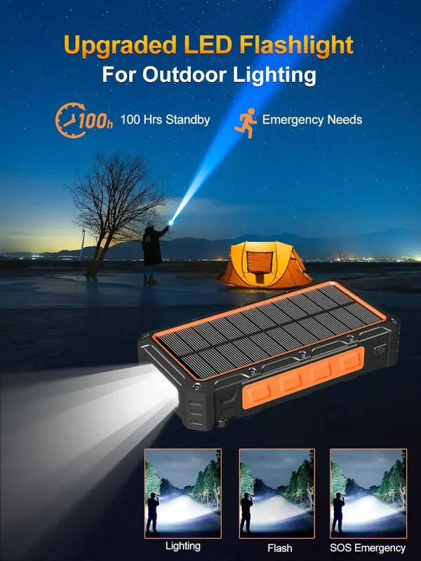 Hand crank wireless solar power bank spb hc536 Hand crank wireless solar power bank spb hc536