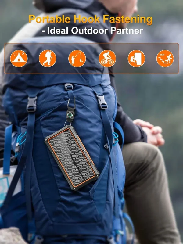 Hand crank wireless solar power bank spb hc536 Hand crank wireless solar power bank spb hc536