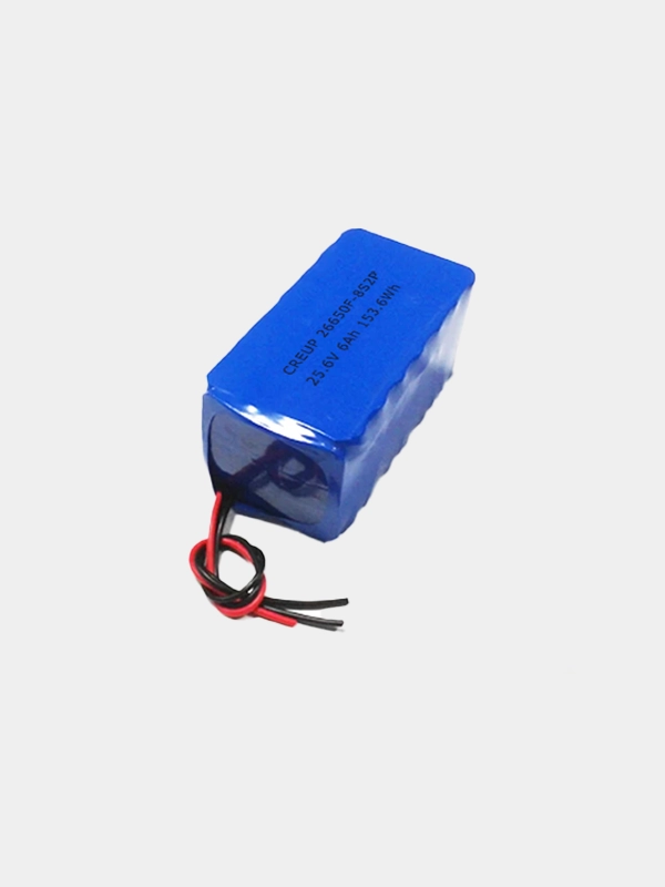 LiFePO4 Battery Pack 25.6V 6Ah 153.6Wh LiFePO4 Battery Pack 25.6V 6Ah 153.6Wh