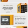 100W AC/DC Portable Power Station Inbuilt Solar Charging Details 100W AC/DC Portable Power Station Inbuilt Solar Charging Details
